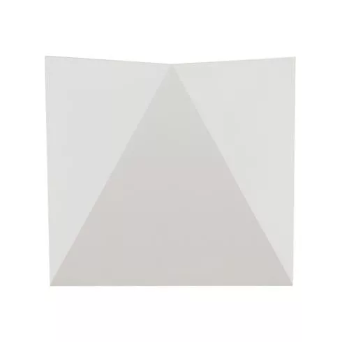 Triangles oldalfali dekor lámpatest, 5W, fehér, természetes fehér