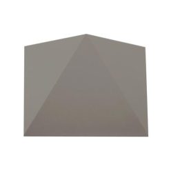   Triangles oldalfali dekor lámpatest, 5W, szürke, természetes fehér