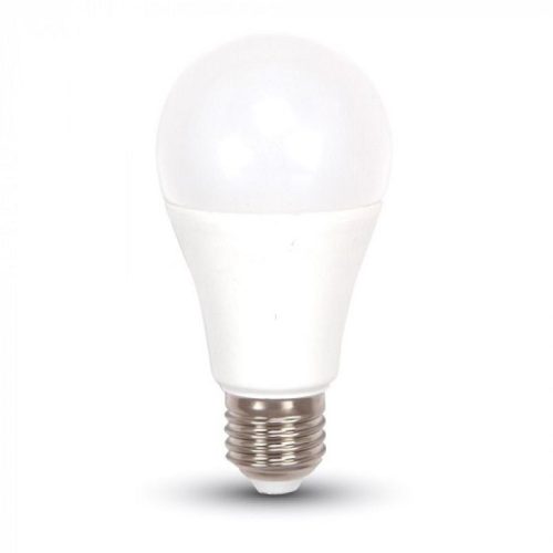 LED lámpa E27  meleg fehér, 9 Watt/200° Samsung LED