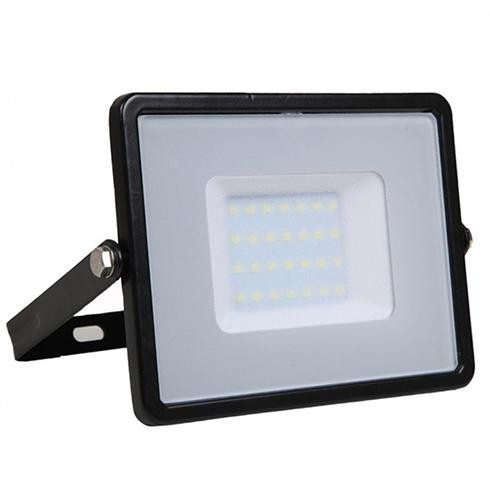 PRO LED reflektor (20W/100°) - Hideg fehér - fekete