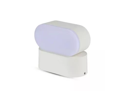 Rotac oldalfali dekor lámpatest, 6W, fehér, meleg fehér