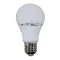 Led lámpa körte E-27 9W A60 hideg fehér 806Lm