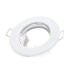   Olcsó beépíthető fix kör spot lámpatest fehér párban IP20