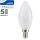 LED lámpa E14 (4,5W/200°) Gyertya, természetes fehér PRO Samsung