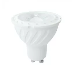 LED lámpa 6,5W GU10 230V dimmelhető MELEGFEHÉR LED 110°