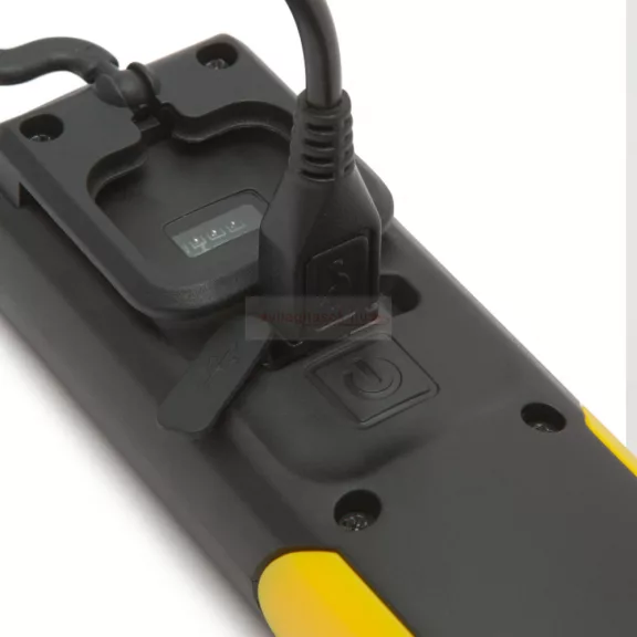 Akkumulátoros szerelőlámpa COB LED-es kicsi