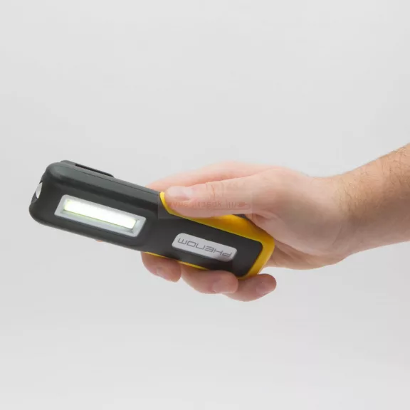 Akkumulátoros szerelőlámpa COB LED-es kicsi