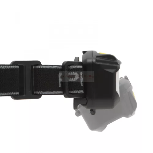 Nagy fényerejű COB LED fejlámpa - elemes