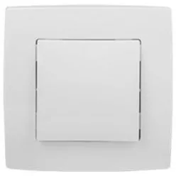 Elmark City egy pólusú 101-es kapcsoló fehér