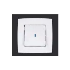   Elmark City egy pólusú 101-es kapcsoló fehér jelzőfénnyel