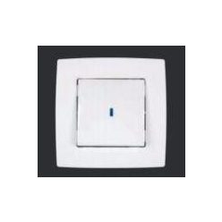 Elmark City váltókapcsoló 106-os fehér jelzőfénnyel