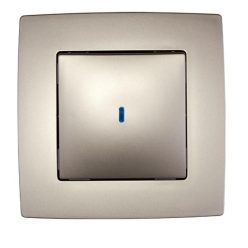 Elmark City váltókapcsoló 106-os pezsgő jelzőfénnyel