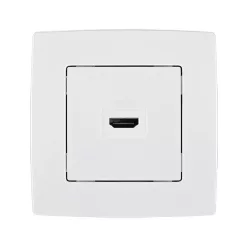 Elmark City dupla HDMI aljzat fehér