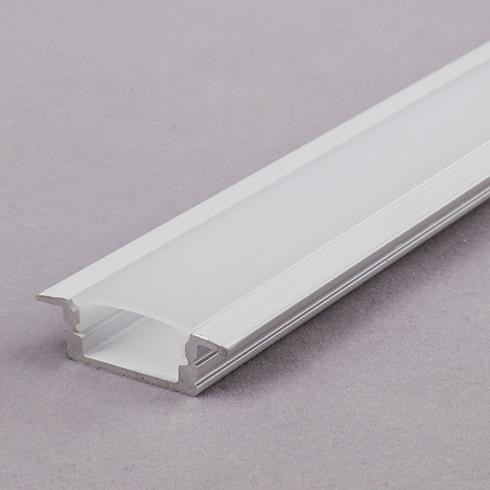 Alumínium profil LED szalaghoz  fehér ALP-001 opál búra