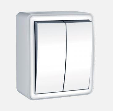 Ex vízmentes csillár kapcsoló IP44 fehér