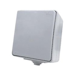 Ex egypólusú vízmentes kapcsoló IP65 szürke