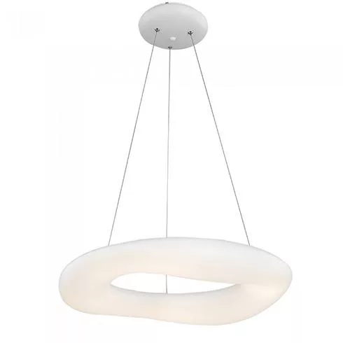 Ledes design csillár (38W) fehér - dimmelhető - változtatható színhőmérséklet