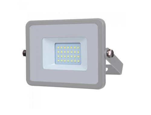 PRO LED reflektor (20 Watt/100°) Hideg fehér - szürke