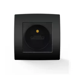 Elmark City francia típusú csavaros dugalj antracit