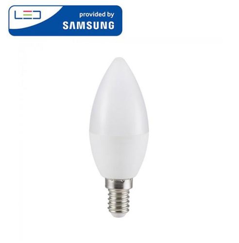 LED lámpa E14 (7Watt) PRO - hideg fehér, Samsung