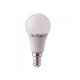 LED lámpa E14 (9Watt) Körte - hideg fehér