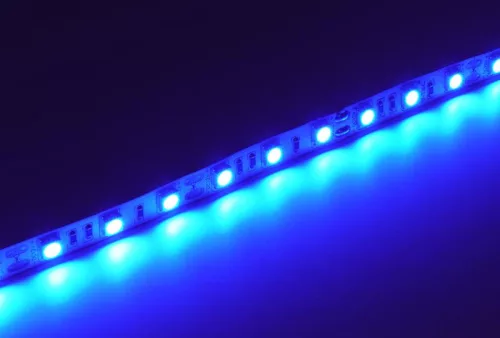 Beltéri kék led szalag SMD 5050 11 w/m 60led/m