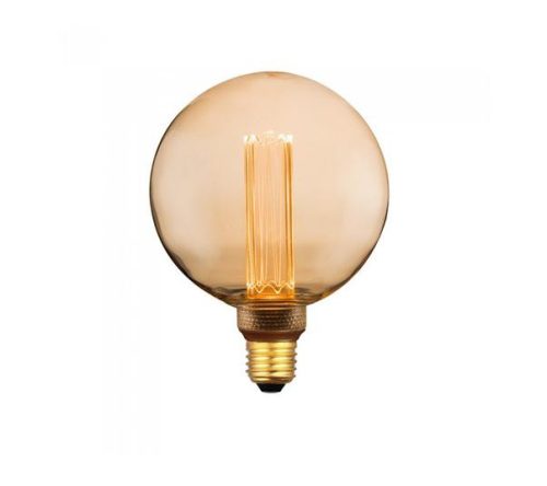 Vintage LED borostyán lámpa E27 Körte extra meleg fehér 1800K 4Watt/300°