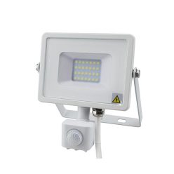   Mozgásérzékelős PRO LED reflektor hideg fehér 10W/100° IP65