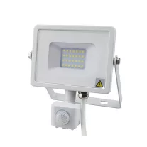   Mozgásérzékelős PRO LED reflektor hideg fehér 20W/100° IP65