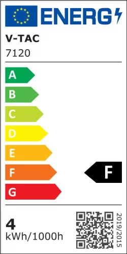 E27 LED izzó Retro filament (4W/300°) Körte - hideg fehér