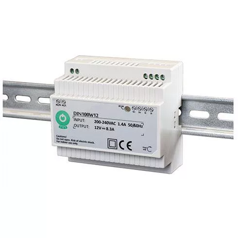 Led tápegység sínre szerelhető 12V 99,6W 8,3A