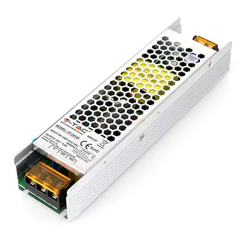 Led tápegység ipari 24V 120W IP20 - fém házzal