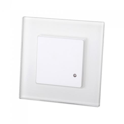 Glass Mikrohullámú mozgásérzékelő szerelvénydobozba 180 °, fehér