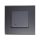 Glass Mikrohullámú mozgásérzékelő szerelvénydobozba 180 °, fekete