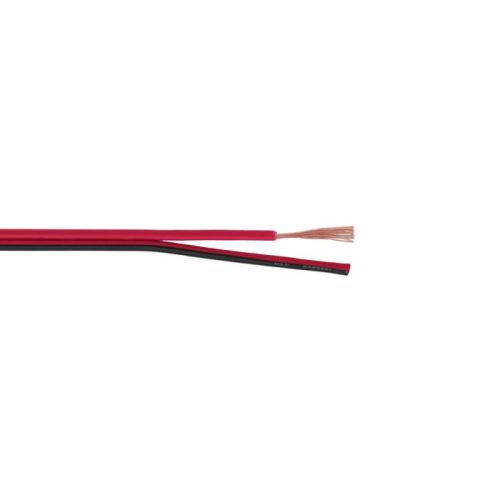 Vezeték LED szalaghoz, piros/fekete (2 x 1,0 mm2)