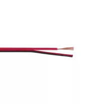 Vezeték LED szalaghoz, piros/fekete (2x0,15 mm2)