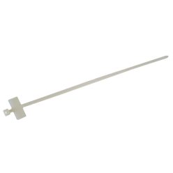 Jelzőcímkés kábelkötegelő 210mm natúr