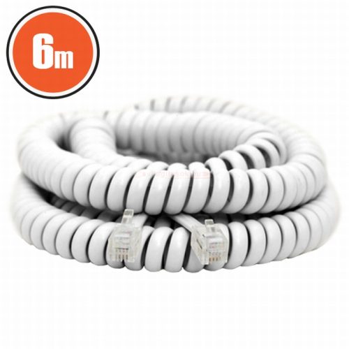 Spirál telefonvezeték 6m