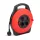 Kábeldob műanyag tartóval - 3 x 1,5 mm² - 2 x USB - 10 m