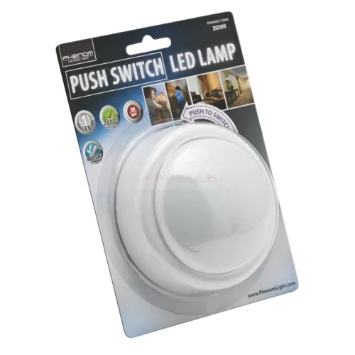 Nyomógombos lámpa átmérő: 10 cm