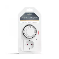   Analóg kapcsolóóra - LED visszajelzővel - 230V - 16A - 3680W