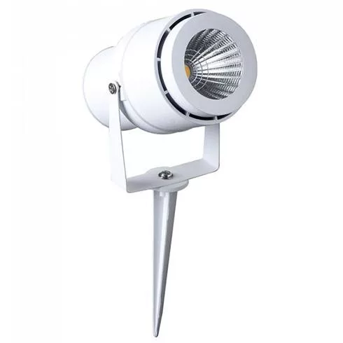 Leszúrható LED reflektorlámpa 12W - Természetes fehér - fehér