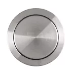 Irodai asztalba rejtett elosztó 3db dugalj kerek szálcsiszolt