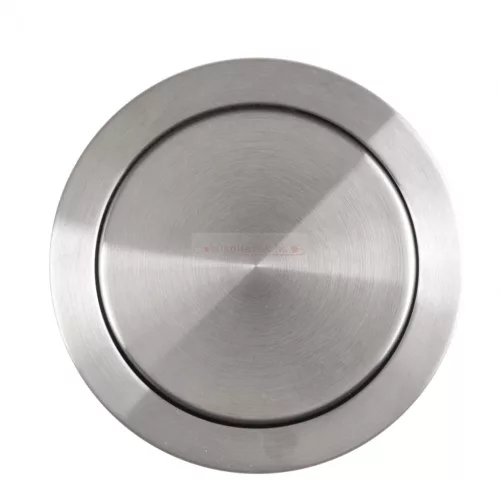 Irodai asztalba rejtett elosztó 3db dugalj kerek szálcsiszolt