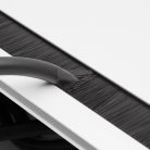 Irodai asztalba rejtett elosztó 3db dugalj + 2db USB csatlakozóval