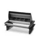 Irodai asztalba rejtett elosztó 4db gyermekvédelemmel ellátott dugaljjal