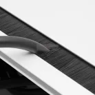 Irodai asztalba rejtett elosztó 5db gyermekvédelemmel ellátott dugaljjal