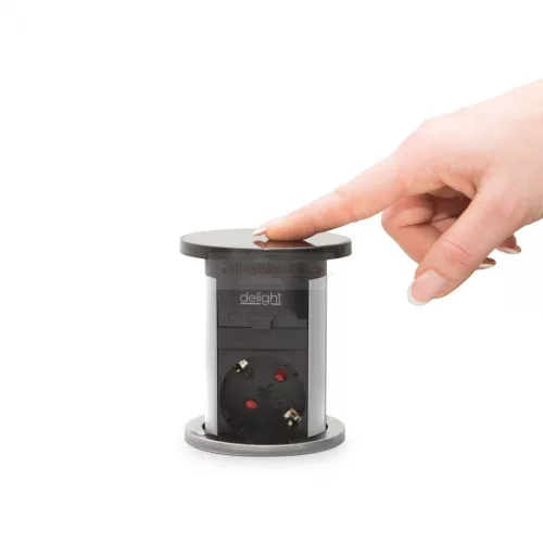 Motoros rejtett elosztó - ezüst