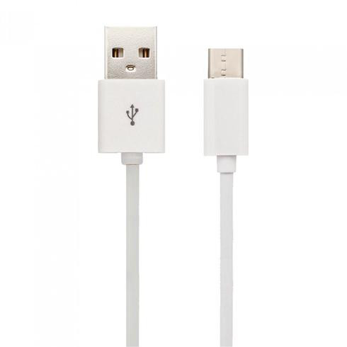 Standard USB - USB-C adatkábel, töltőkábel (3 méter) fehér - USB 2.0