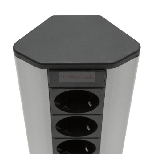 Sarokelosztó 4db gyermekvédelemmel ellátott dugaljjal + 2db USB